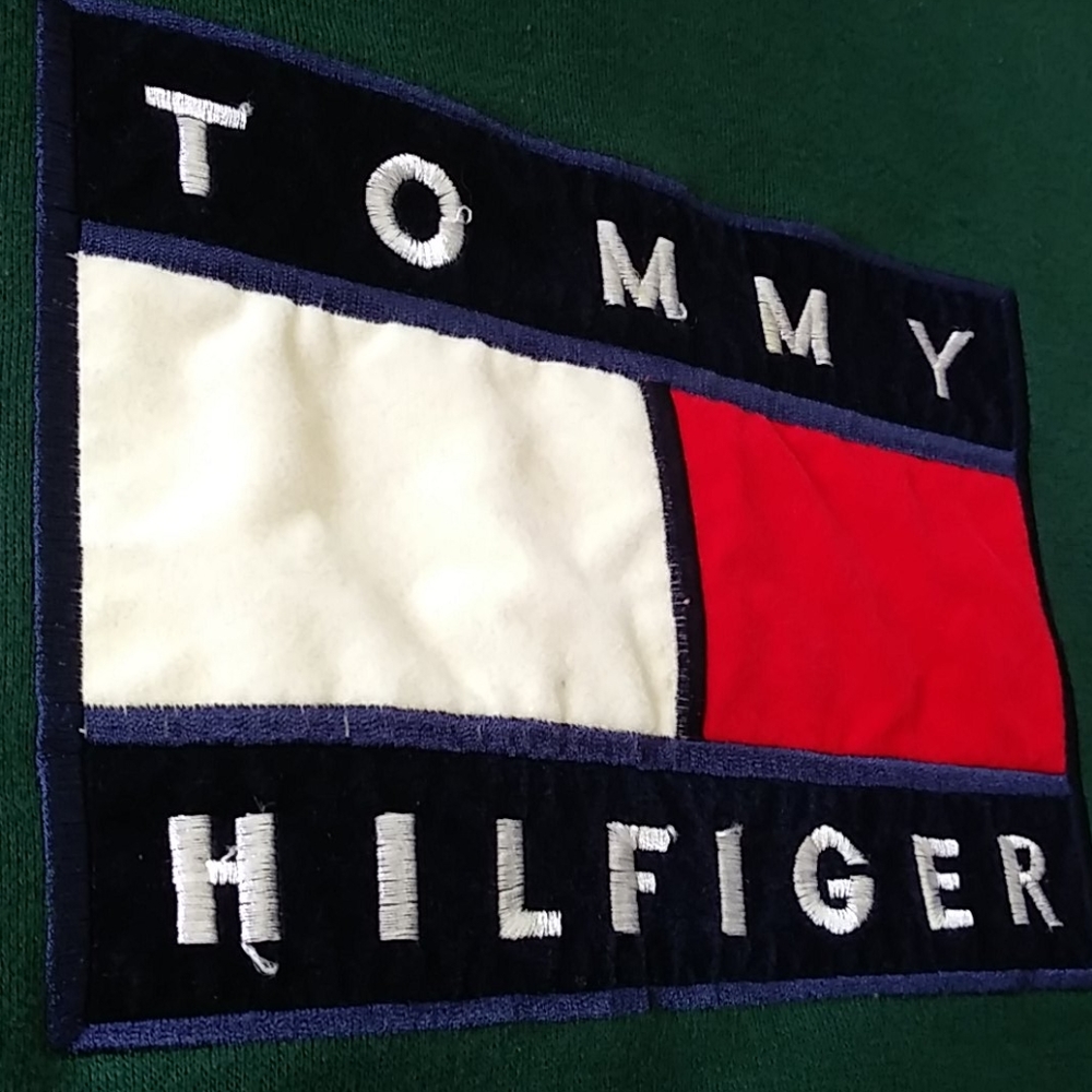 Vintage Hunter Green Tommy Hilfiger Long Sleeve - Picture 7 of 11